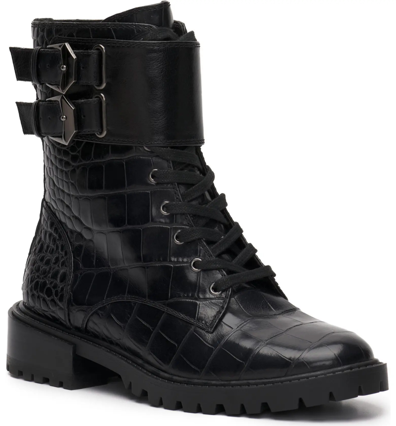 Girly hot sale combat boots